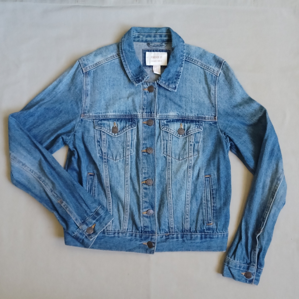 F21 Denim Jacket - Picture 5 of 6